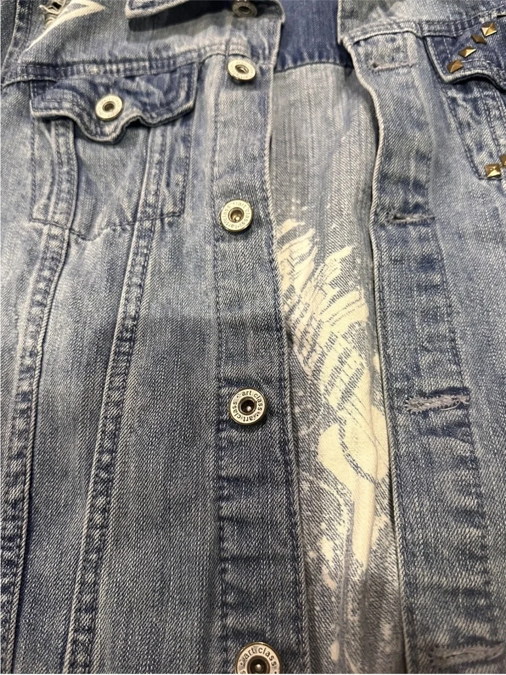 Art class girls size large Jean jacket